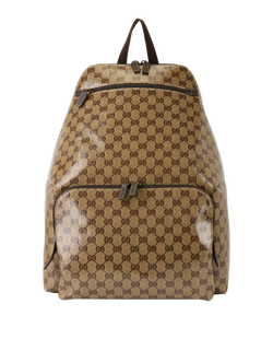 GG Backpack, Coated Canvas, Brown, 9606, 3*